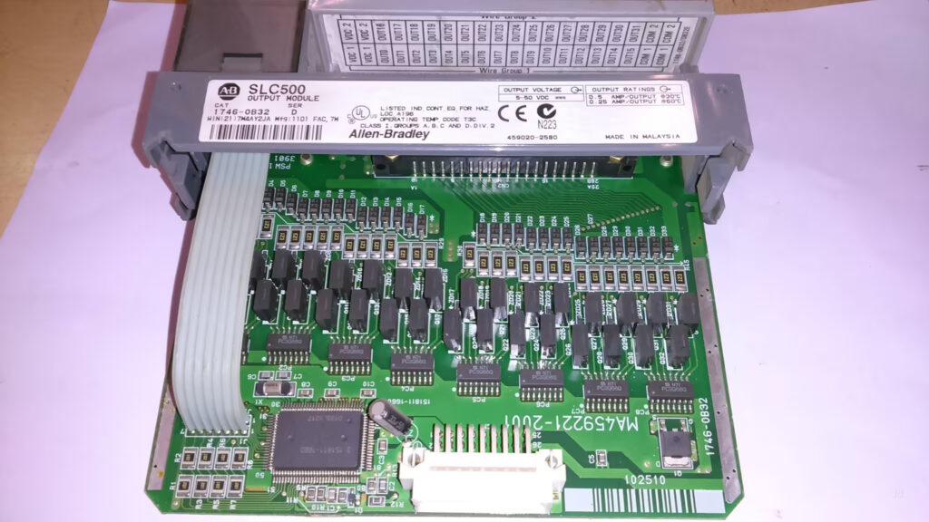 AB SLC 500 INPUT MODULE MAINTENANCE WORK