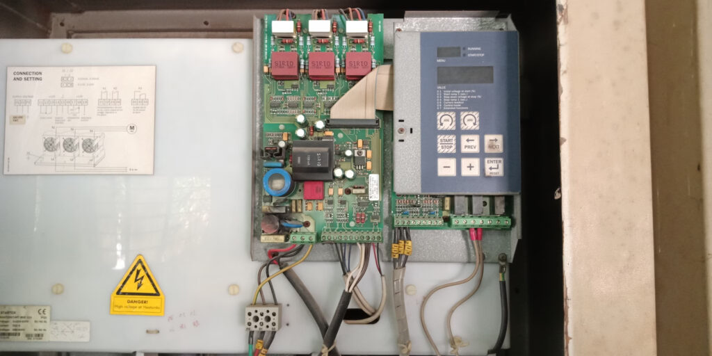 EMOTRON SOFTSTARTER MASTERSTARTER MSF 310 MAINTENANCE WORK