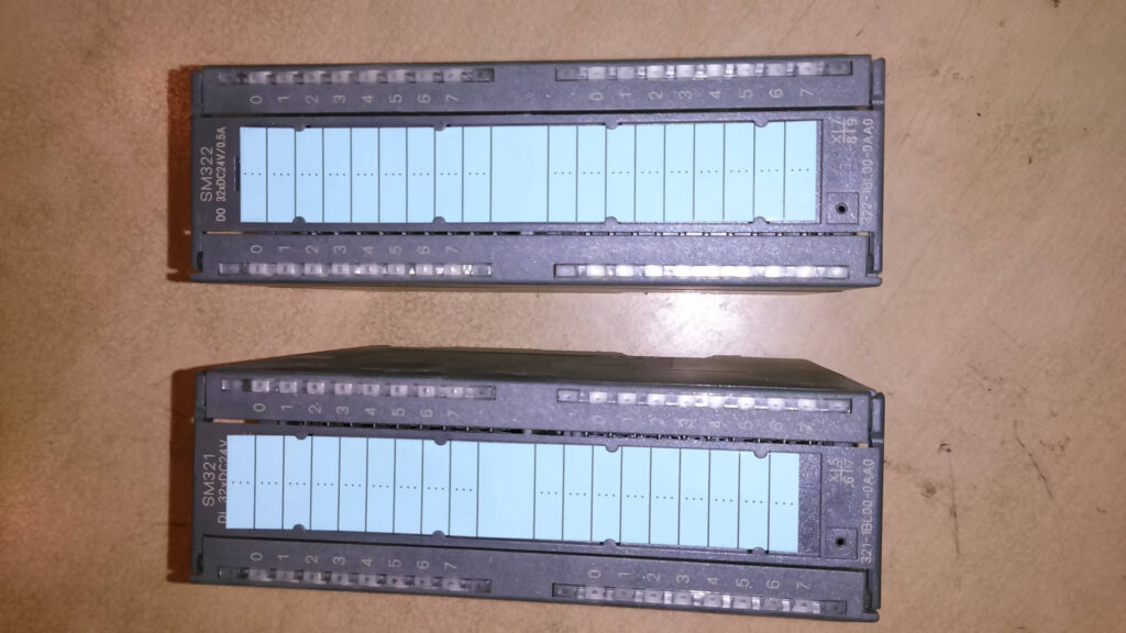 SIEMENS INPUT AND OUTPUT MODULE MAINTENANCE WORK