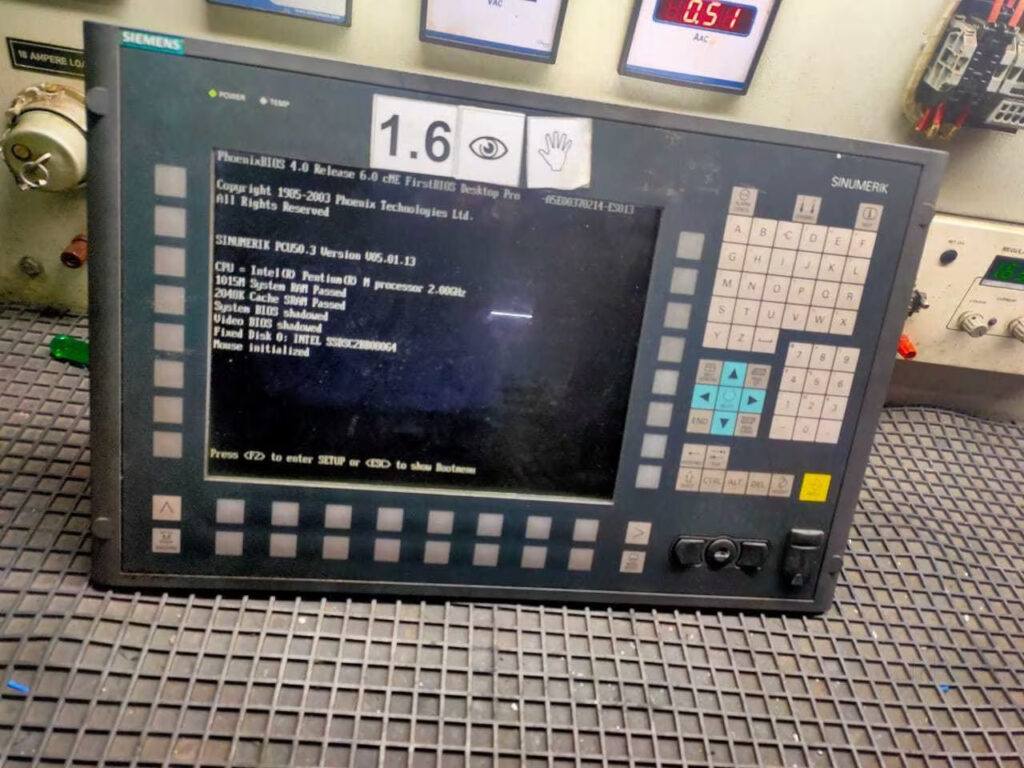 SIEMENS SINUMERIK OP12 TOUCH HMI MAINTENANCE SERVICES